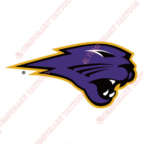 Northern Iowa Panthers Customize Temporary Tattoos Stickers NO.5673
